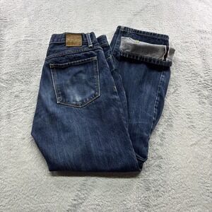 Lincs‎ DC & Company Selvedge Jeans Size 32x30 Blue Medium Straight Leg